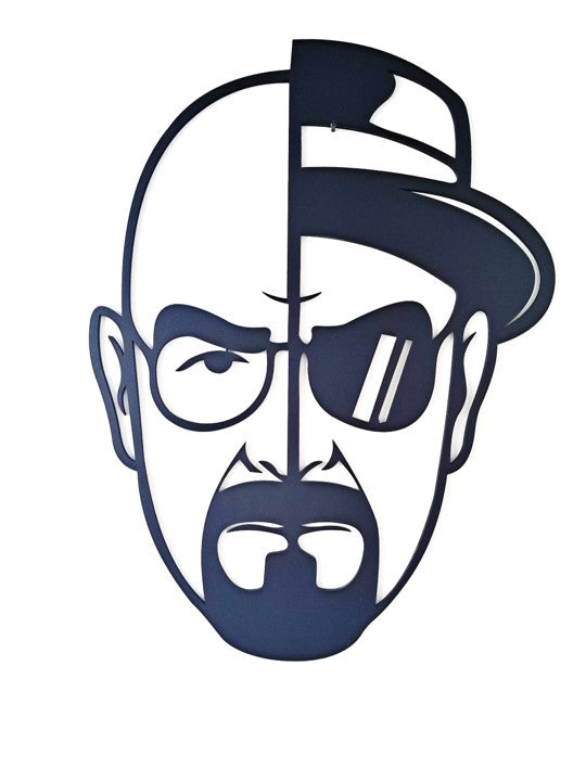Walter White Breaking Bad - Laser Cut Wall Art - Urban Vibe Studio