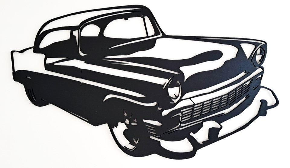 Classic Cars - Two Picture Combo - Laser Cut Wall Art - Urban Vibe Studio