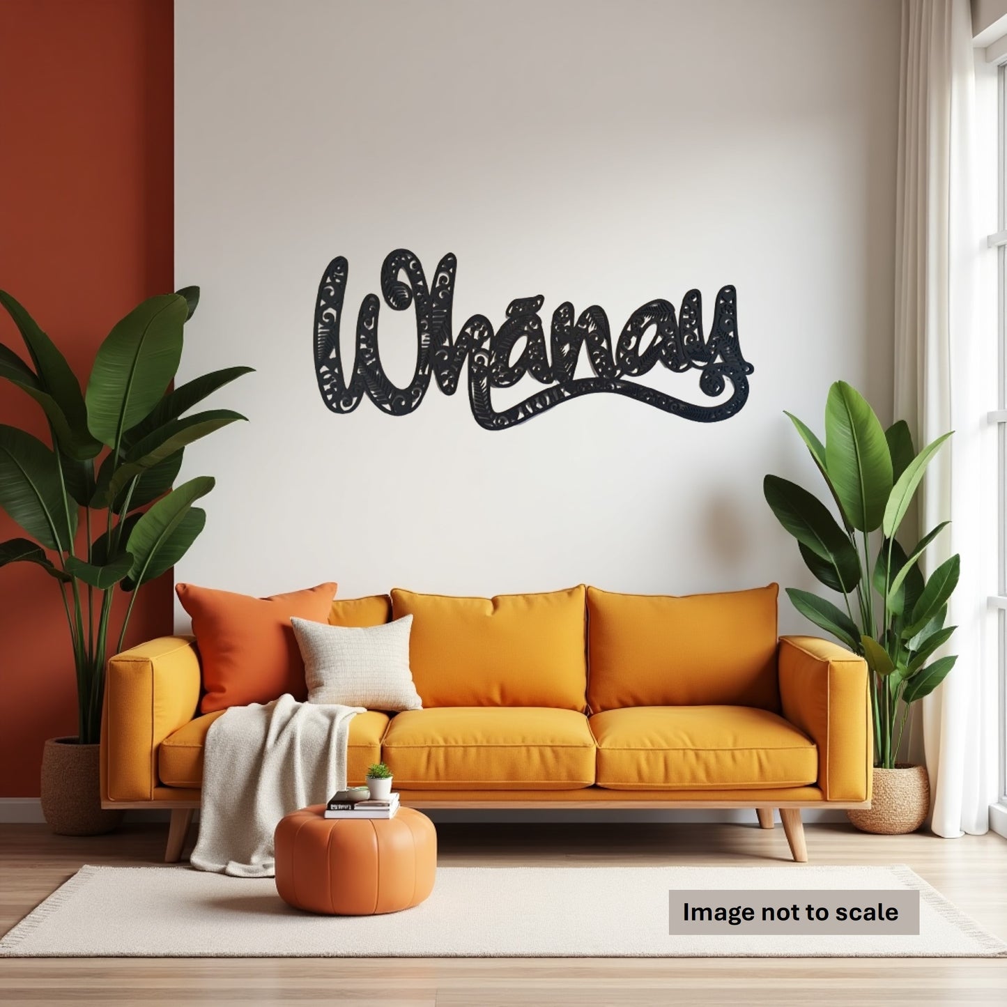 Whanau "Family" Sign - Laser Cut Wall Art - Urban Vibe Studio