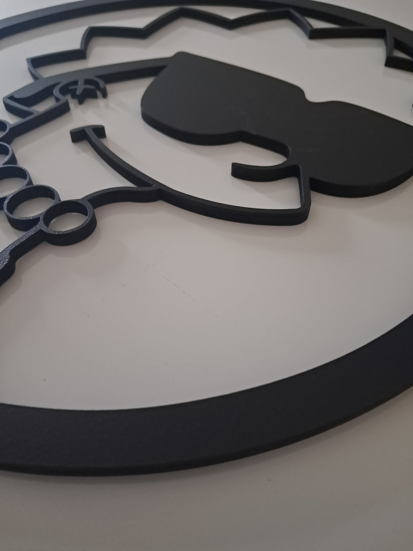 The Simpsons + Bonus Krusty The Clown - Laser Cut Wall Art