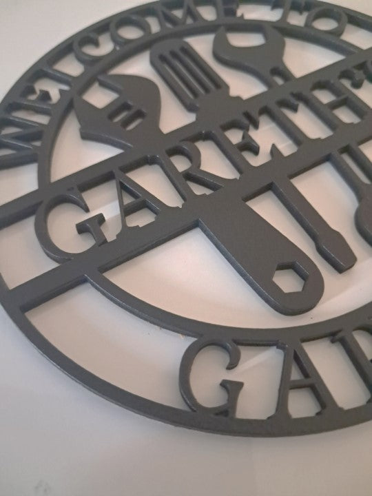 Personalised Garage Sign - Laser Cut Wall Art - Urban Vibe Studio