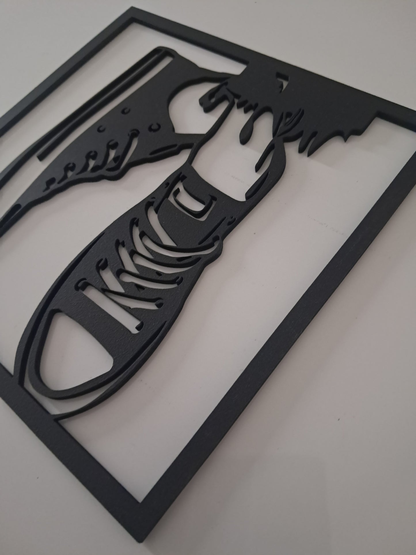 Trendy Sneakers - Laser Cut Wall Art - Urban Vibe Studio
