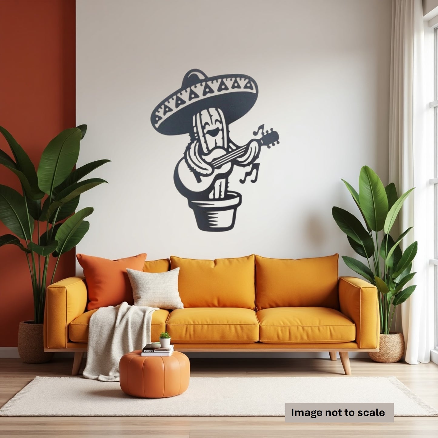 Singing, Dancing Cactus - Laser Cut Wall Art - Urban Vibe Studio