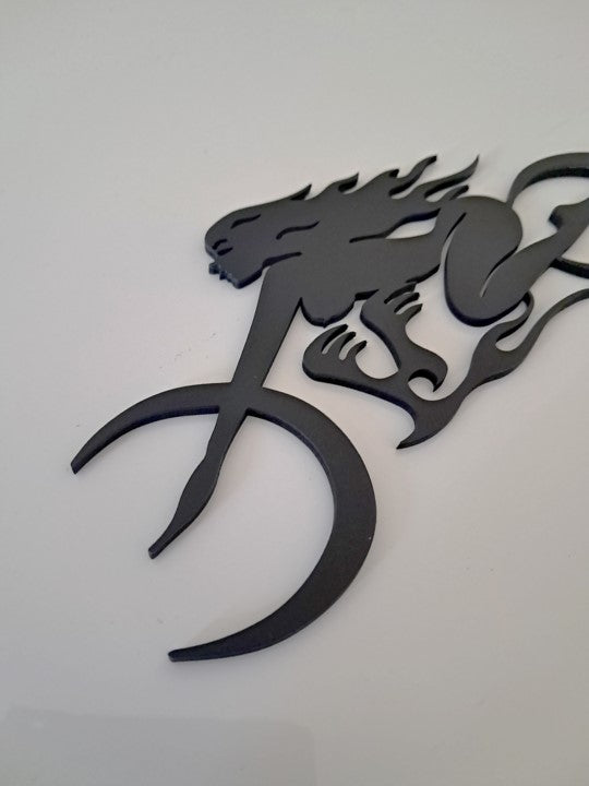 Sexy Biker Girl - Laser Cut Wall Art - Urban Vibe Studio