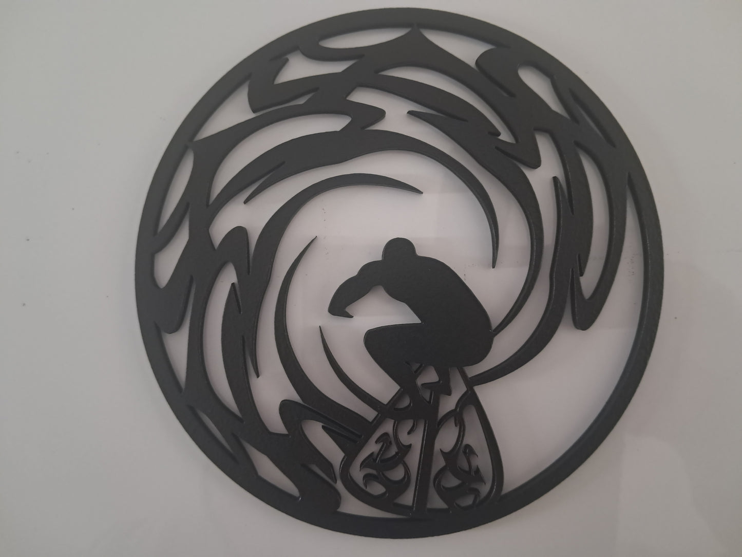 Wave Whisperer - Laser Cut Wall Art - Urban Vibe Studio