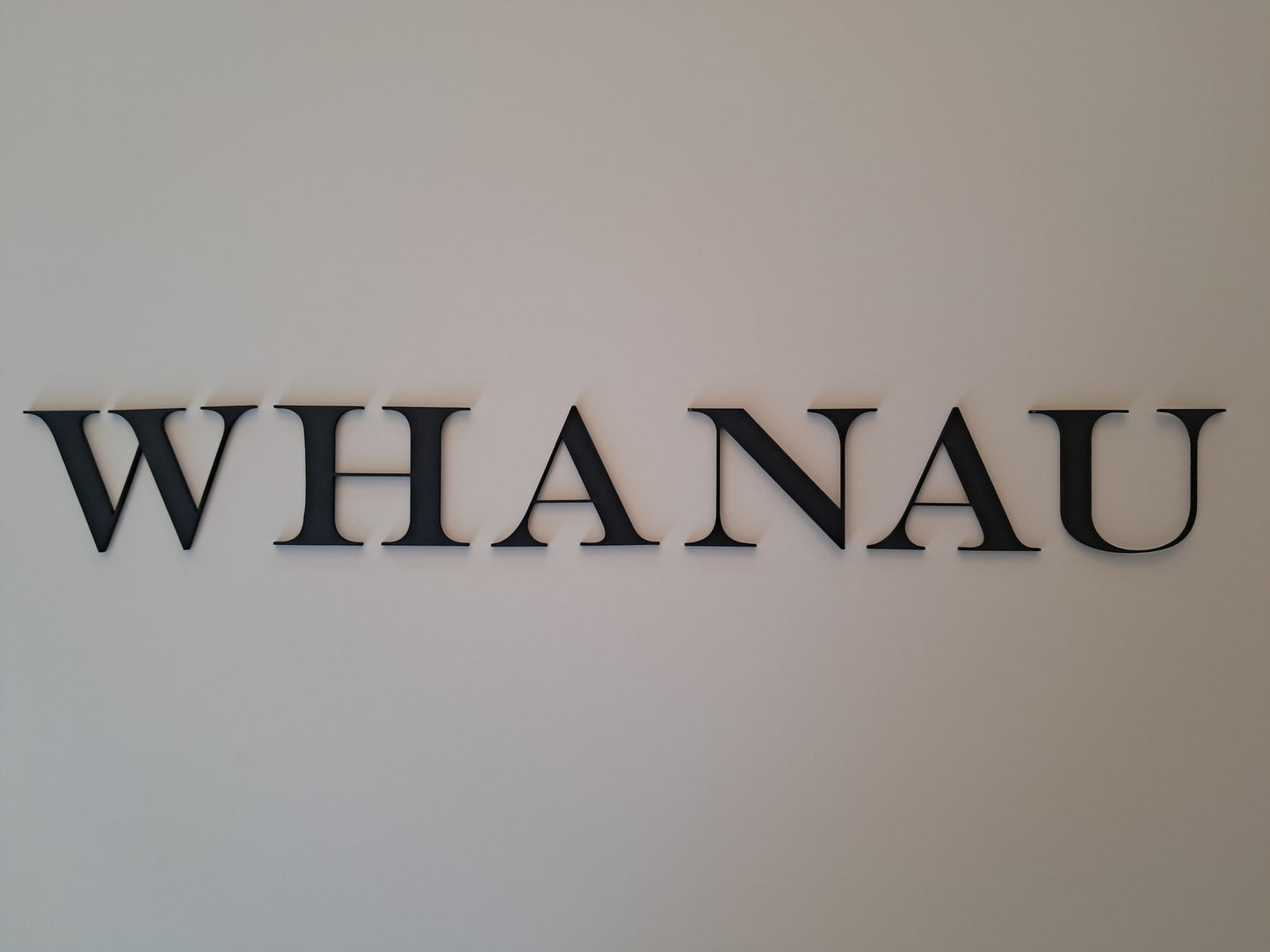 WHANAU - Laser Cut Wall Art - NZ Made - Urban Vibe Studio