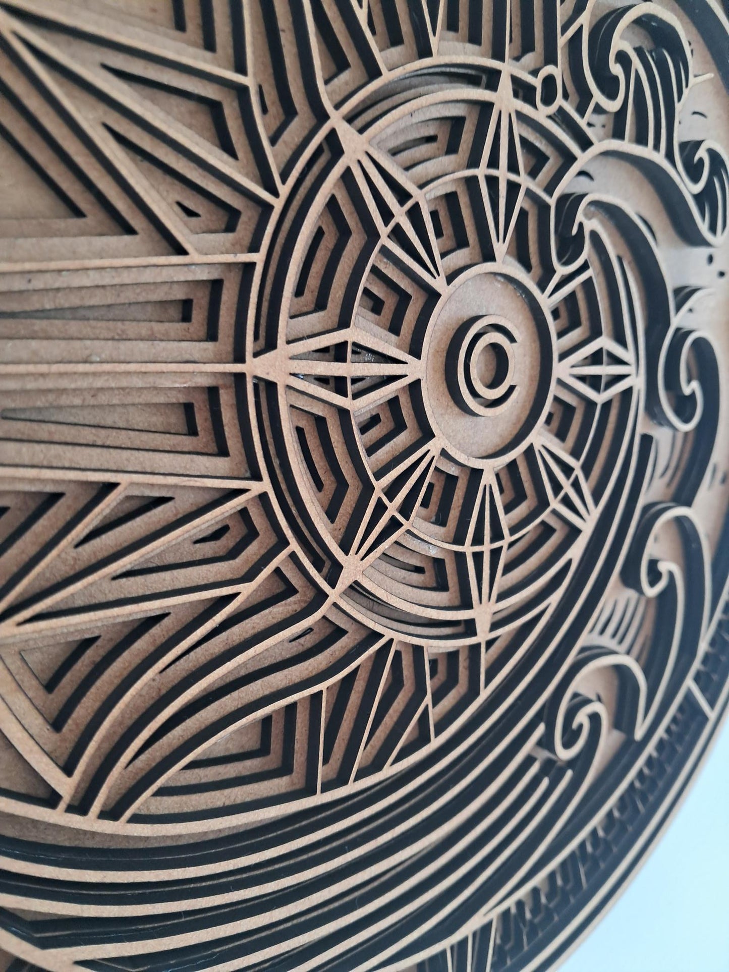 Find your North Star - Compass - 4 Layer, Laser Cut Wall Art - Urban Vibe Studio