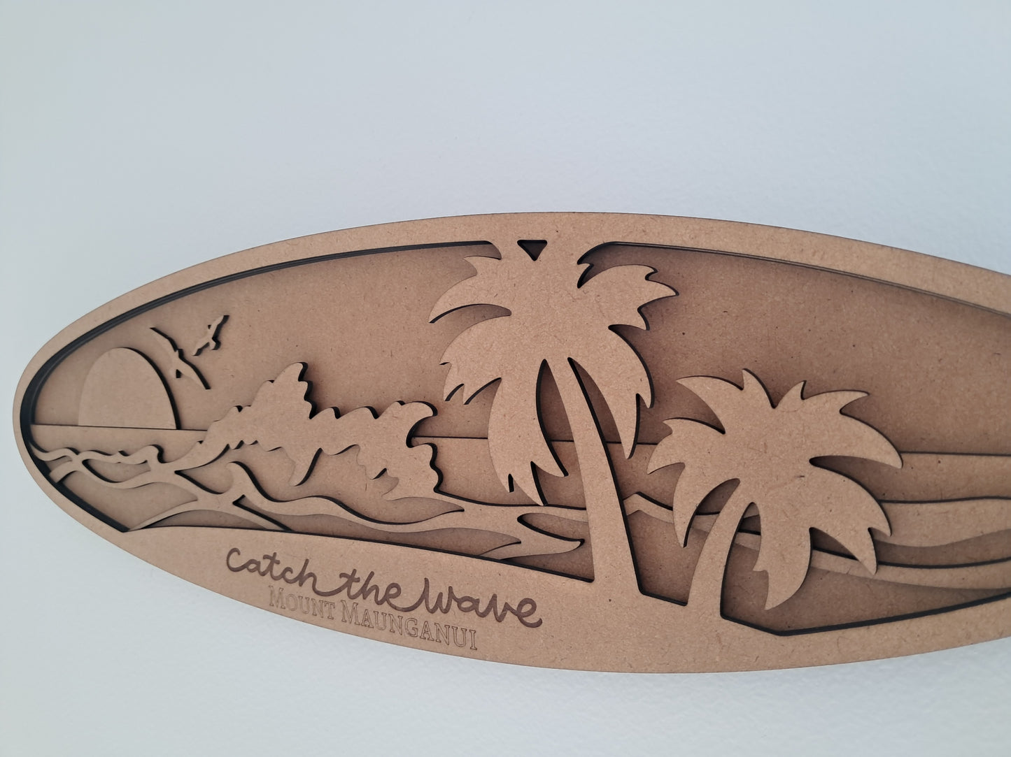 Catch a Wave - 4 Layer, Laser Cut Wall Art - Urban Vibe Studio