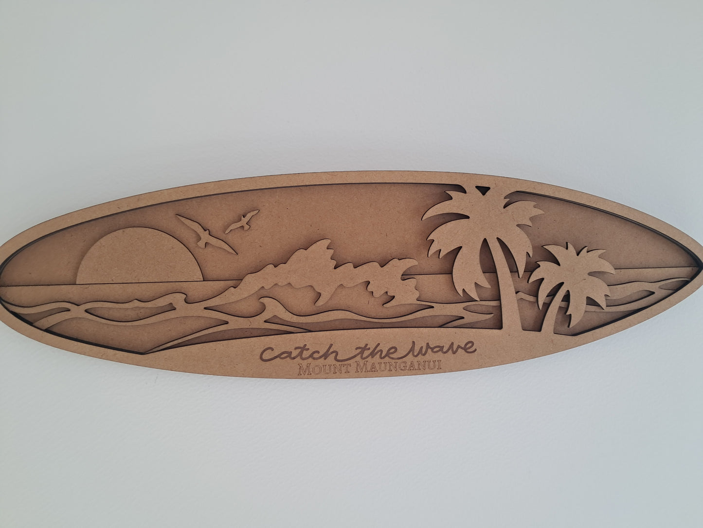 Catch a Wave - 4 Layer, Laser Cut Wall Art - Urban Vibe Studio