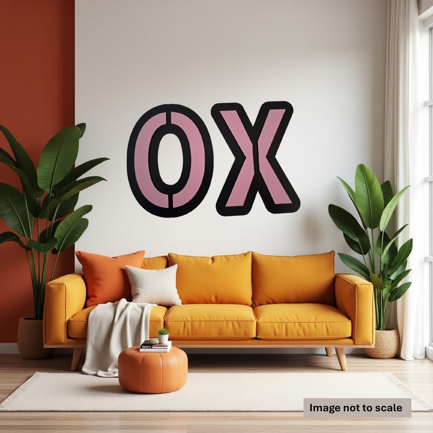 Hugs and Kisses Wall Art - Laser Cut