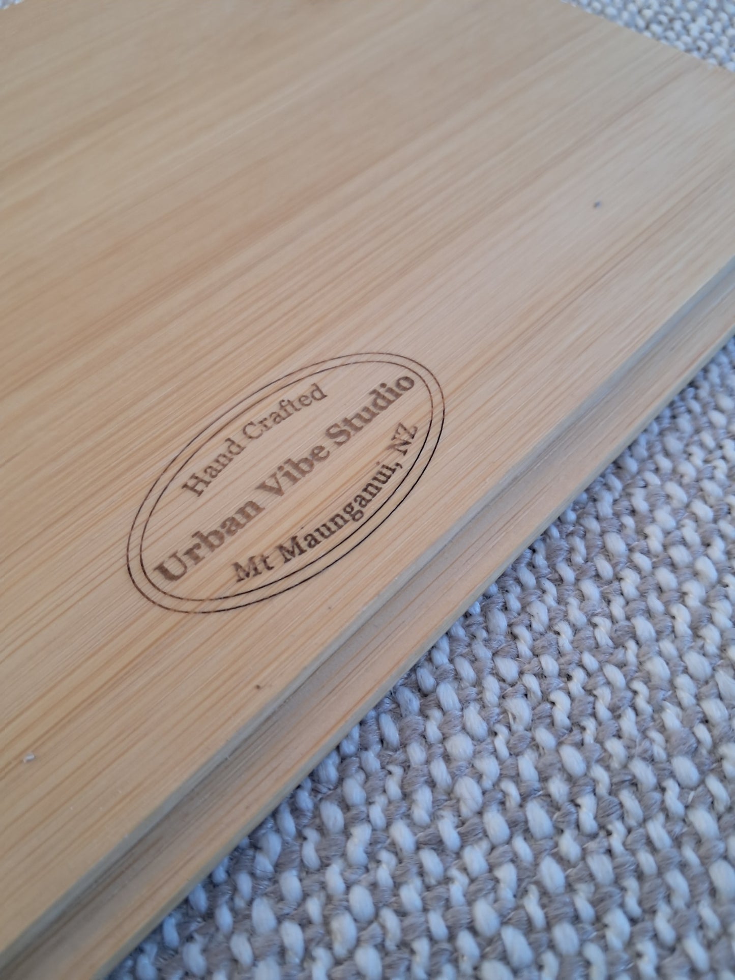 Engraved Serving Board - 26cm x 17.5cm x 0.8cm - Urban Vibe Studio