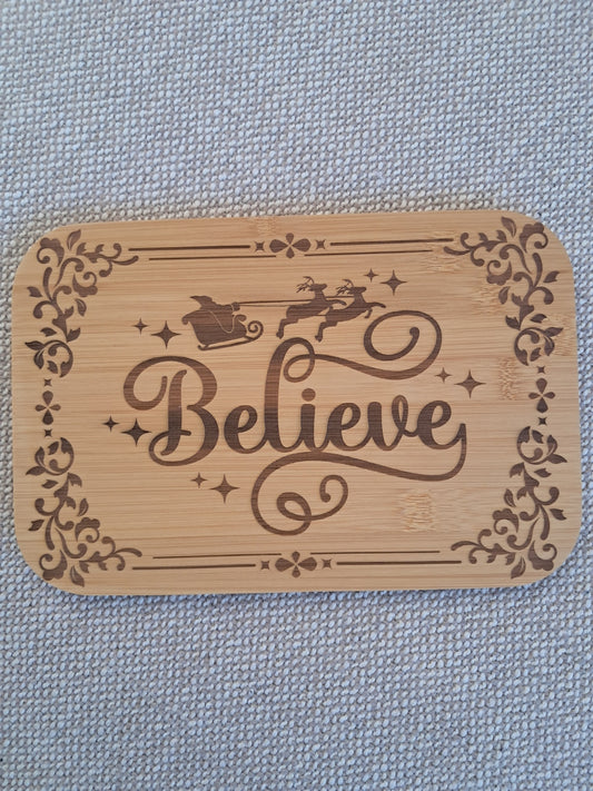Engraved Serving Board - 26cm x 17.5cm x 0.8cm - Urban Vibe Studio