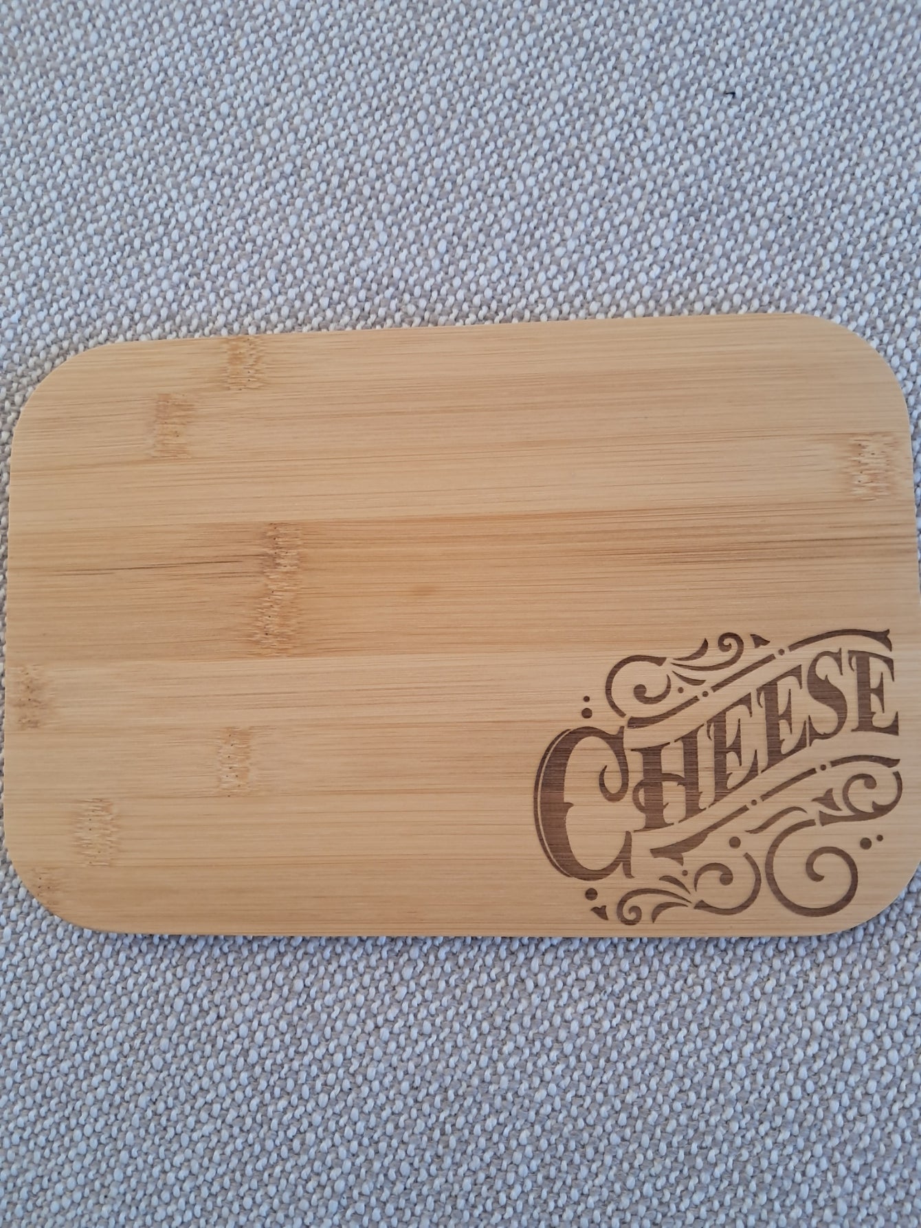 Engraved Serving Board - 26cm x 17.5cm x 0.8cm - Urban Vibe Studio