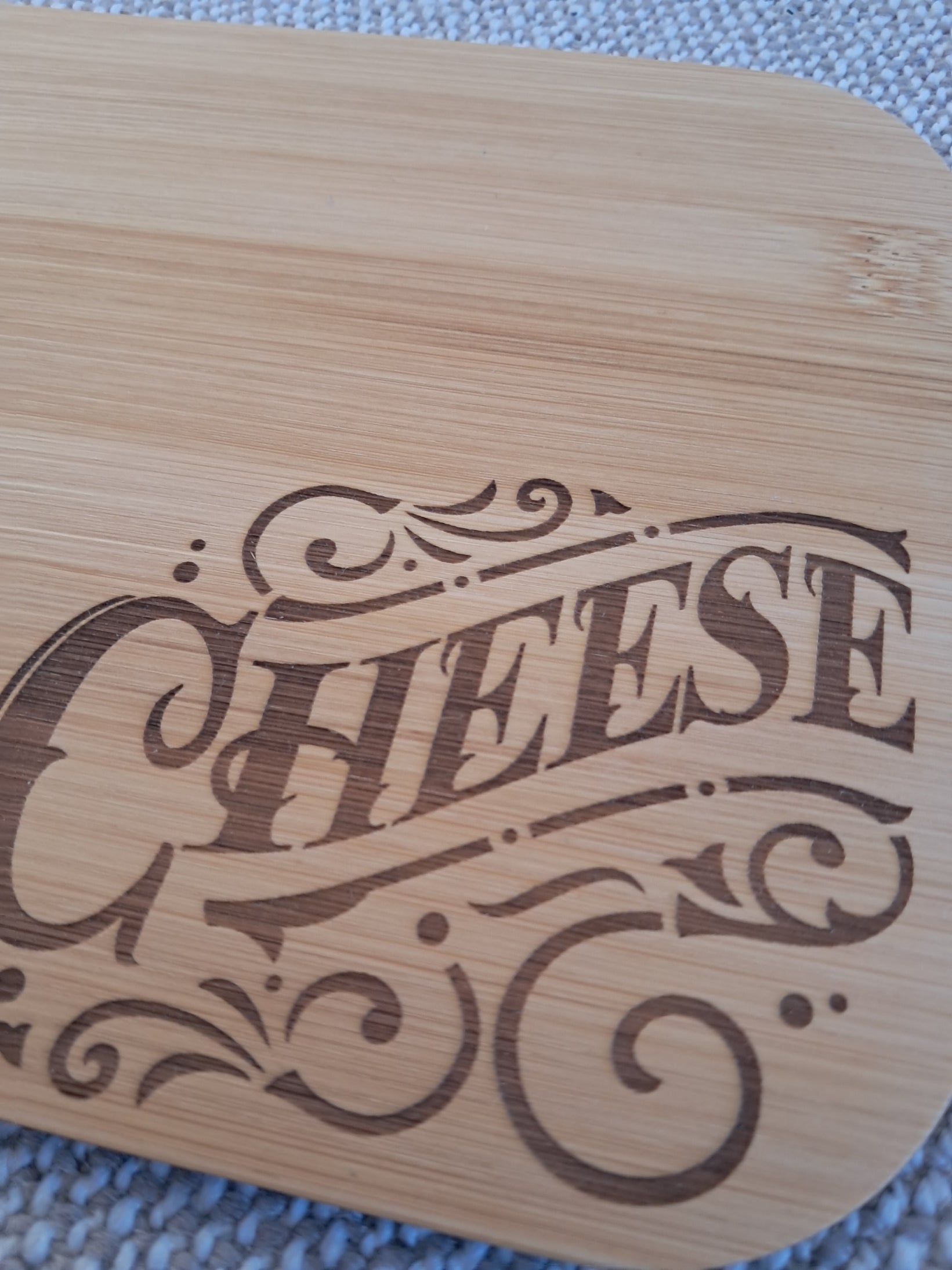 Engraved Serving Board - 26cm x 17.5cm x 0.8cm - Urban Vibe Studio