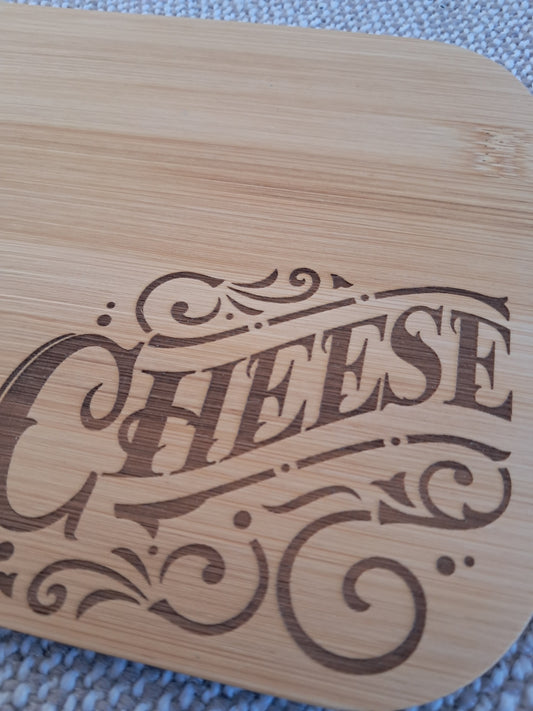 Engraved Serving Board - 26cm x 17.5cm x 0.8cm - Urban Vibe Studio