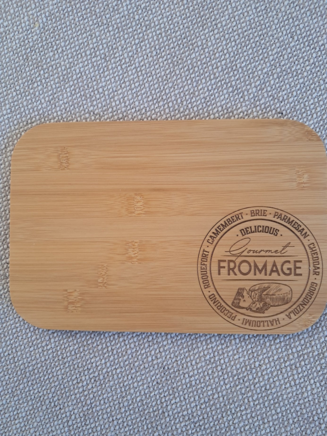 Engraved Serving Board - 26cm x 17.5cm x 0.8cm - Urban Vibe Studio