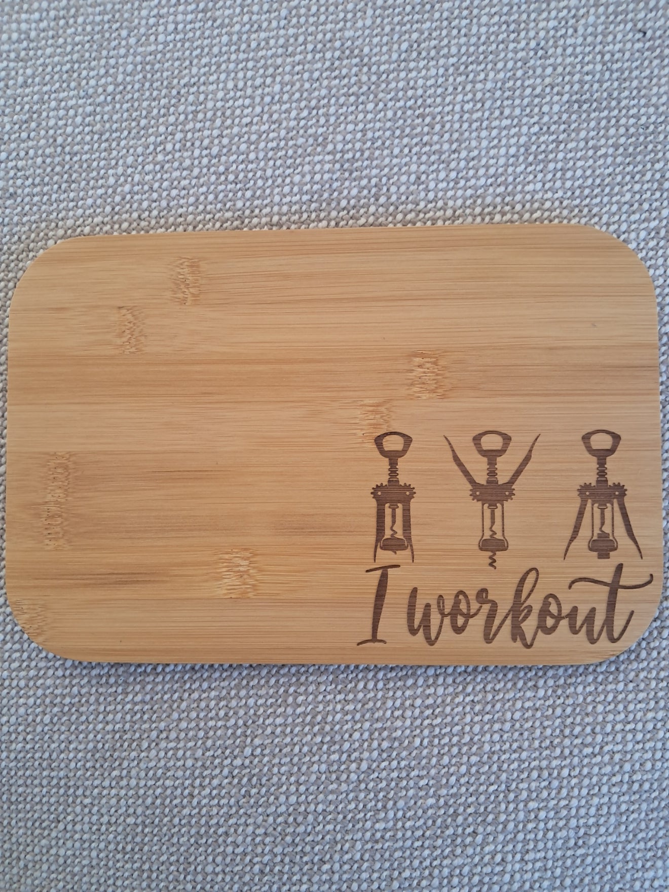 Engraved Serving Board - 26cm x 17.5cm x 0.8cm - Urban Vibe Studio