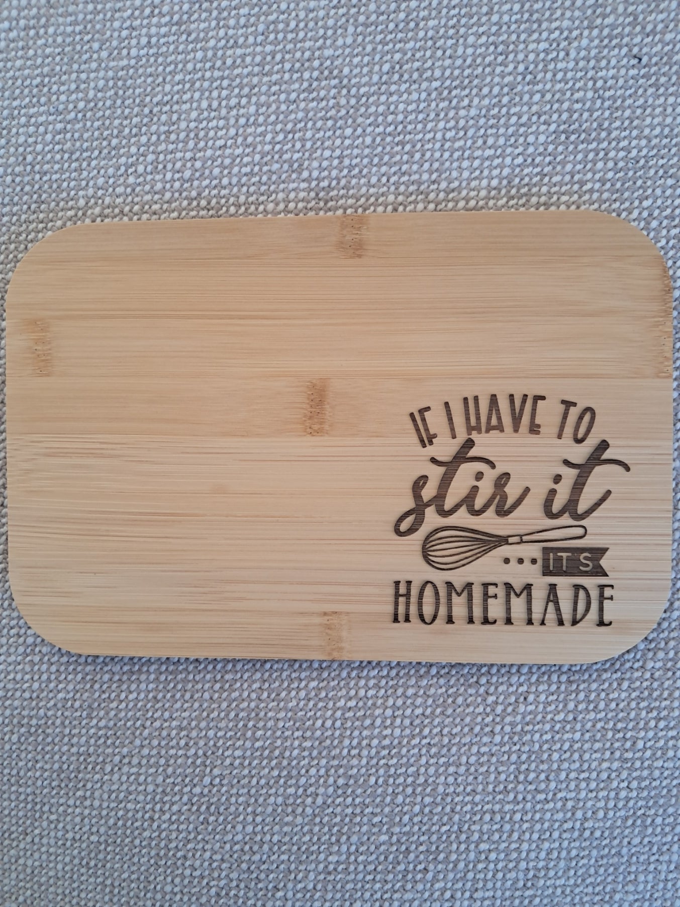 Engraved Serving Board - 26cm x 17.5cm x 0.8cm - Urban Vibe Studio
