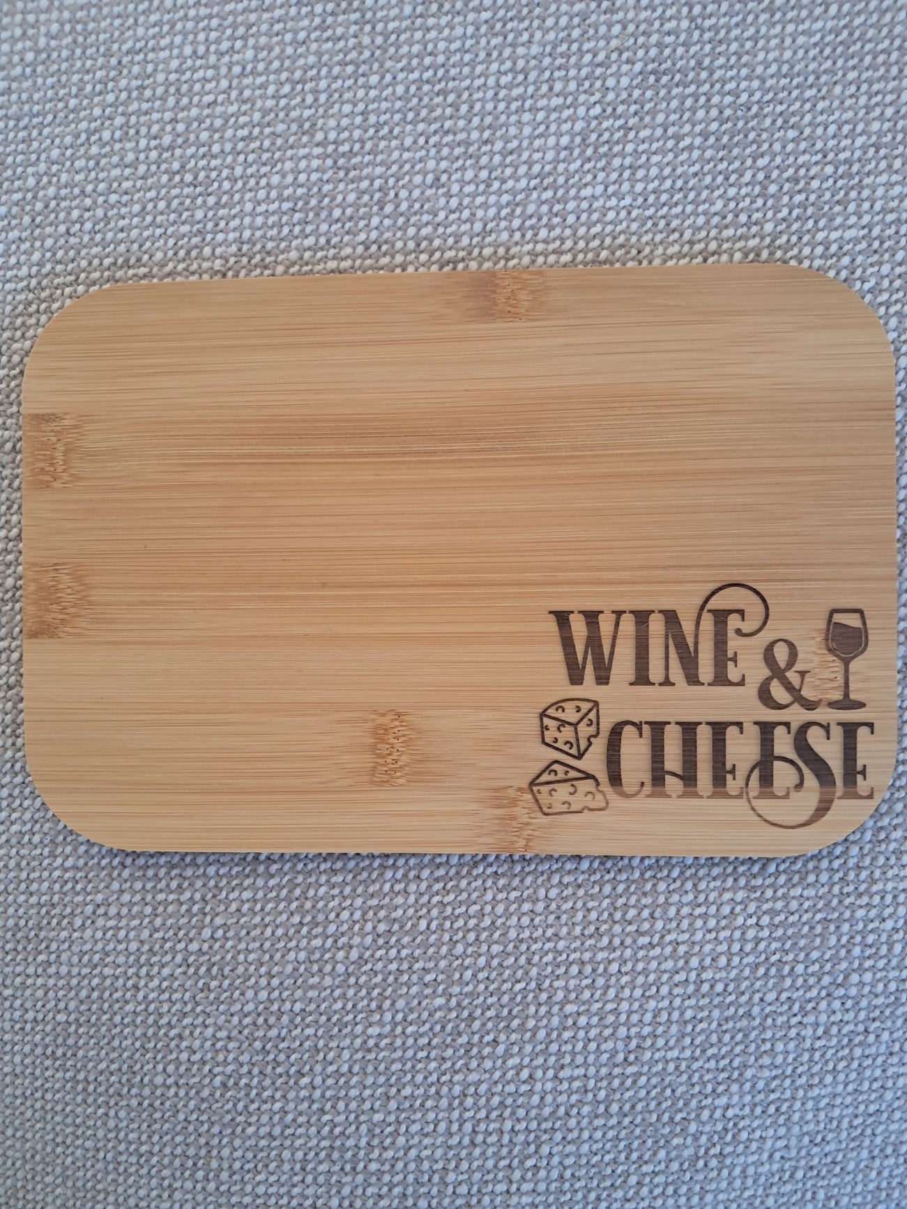 Engraved Serving Board - 26cm x 17.5cm x 0.8cm - Urban Vibe Studio