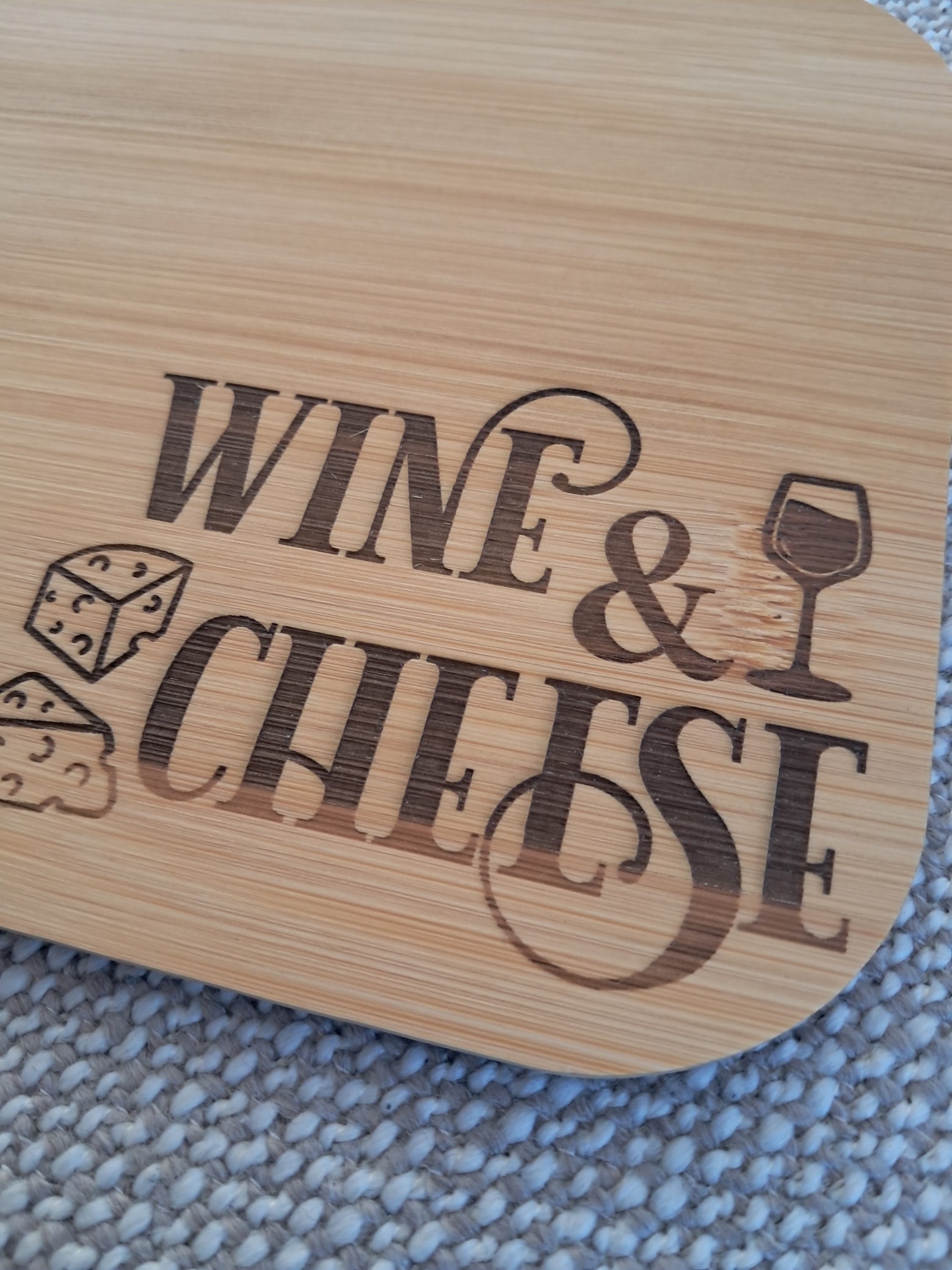 Engraved Serving Board - 26cm x 17.5cm x 0.8cm - Urban Vibe Studio