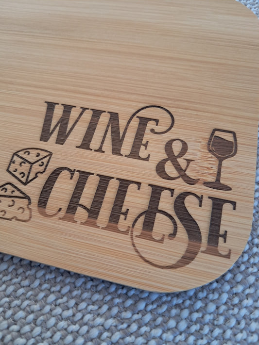 Engraved Serving Board - 26cm x 17.5cm x 0.8cm - Urban Vibe Studio