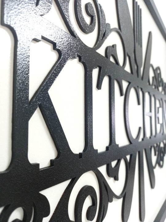 Perfect Kitchen Artwork - Laser Cut Wall Art, Framed - 43cm x 53cm x 3cm - Urban Vibe Studio