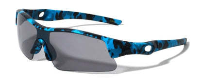 Kids Wrap Around Camo Sunglasses - Urban Vibe Shades - Urban Vibe Studio