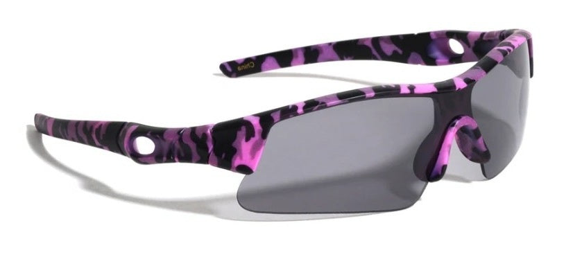 Kids Wrap Around Camo Sunglasses - Urban Vibe Shades - Urban Vibe Studio