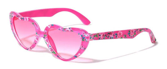 Kids Cool Heart Shaped Sunglasses - Urban Vibe Shades - Urban Vibe Studio