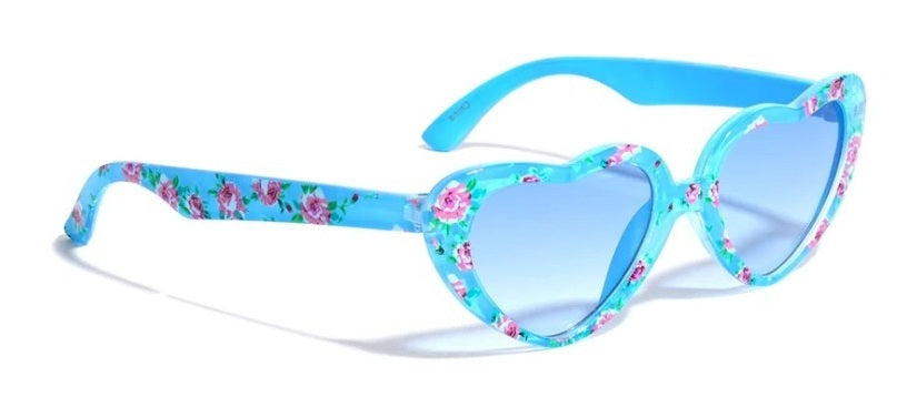 Kids Cool Heart Shaped Sunglasses - Urban Vibe Shades - Urban Vibe Studio