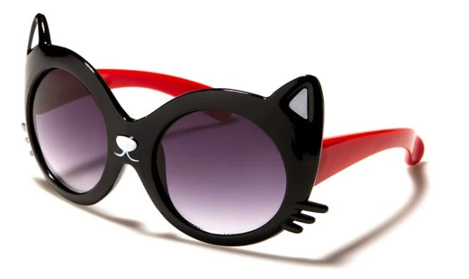 Kids - Super Cute Cat Face -  Sunglasses - Urban Vibe Shades - Urban Vibe Studio