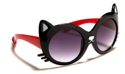 Kids - Super Cute Cat Face -  Sunglasses - Urban Vibe Shades - Urban Vibe Studio