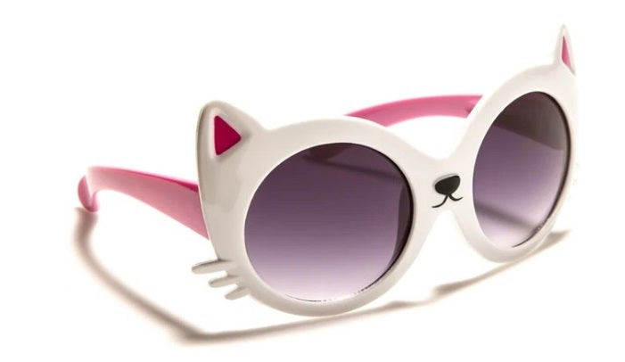 Kids - Super Cute Cat Face -  Sunglasses - Urban Vibe Shades - Urban Vibe Studio