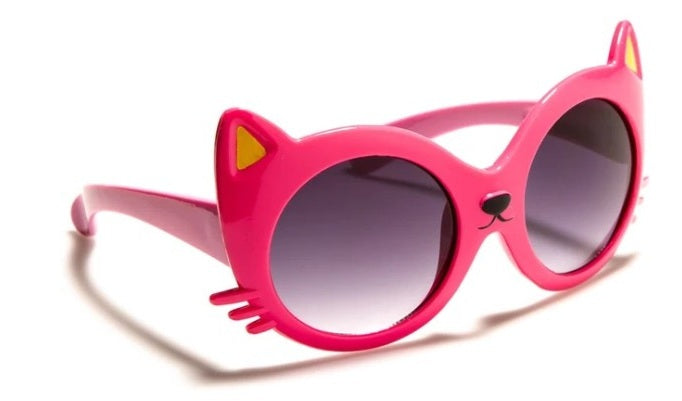 Kids - Super Cute Cat Face -  Sunglasses - Urban Vibe Shades - Urban Vibe Studio