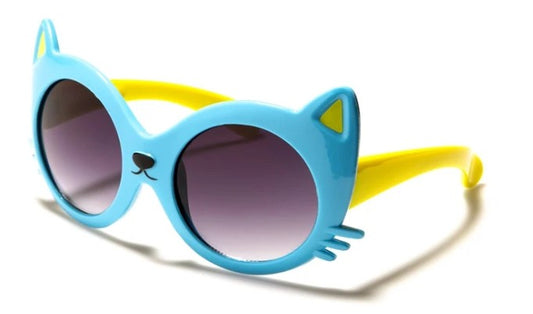 Kids - Super Cute Cat Face -  Sunglasses - Urban Vibe Shades - Urban Vibe Studio