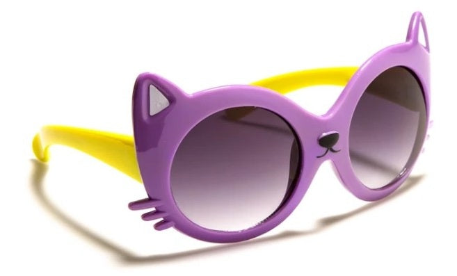 Kids - Super Cute Cat Face -  Sunglasses - Urban Vibe Shades - Urban Vibe Studio