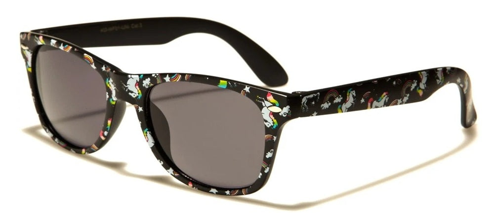 Kids - Unicorn Print Classic Sunglasses - Urban Vibe Shades
