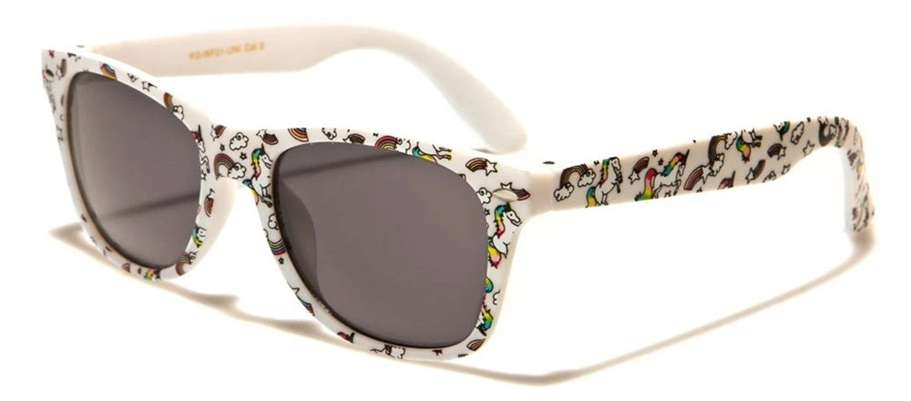 Kids - Unicorn Print Classic Sunglasses - Urban Vibe Shades