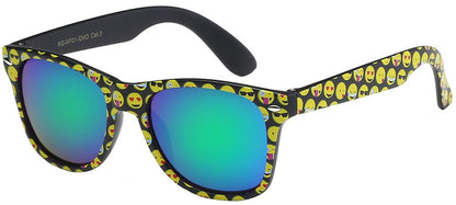 Kids - Emoji Print Classic Sunglasses - Urban Vibe Shades