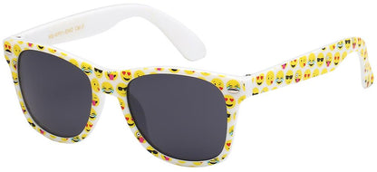 Kids - Emoji Print Classic Sunglasses - Urban Vibe Shades