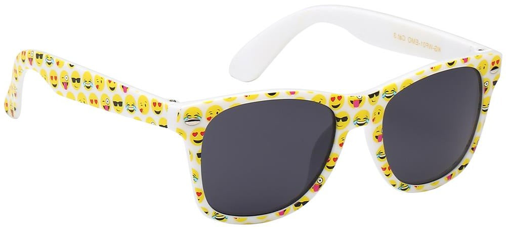 Kids - Emoji Print Classic Sunglasses - Urban Vibe Shades