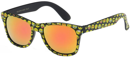 Kids - Emoji Print Classic Sunglasses - Urban Vibe Shades