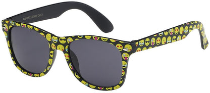 Kids - Emoji Print Classic Sunglasses - Urban Vibe Shades