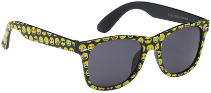 Kids - Emoji Print Classic Sunglasses - Urban Vibe Shades