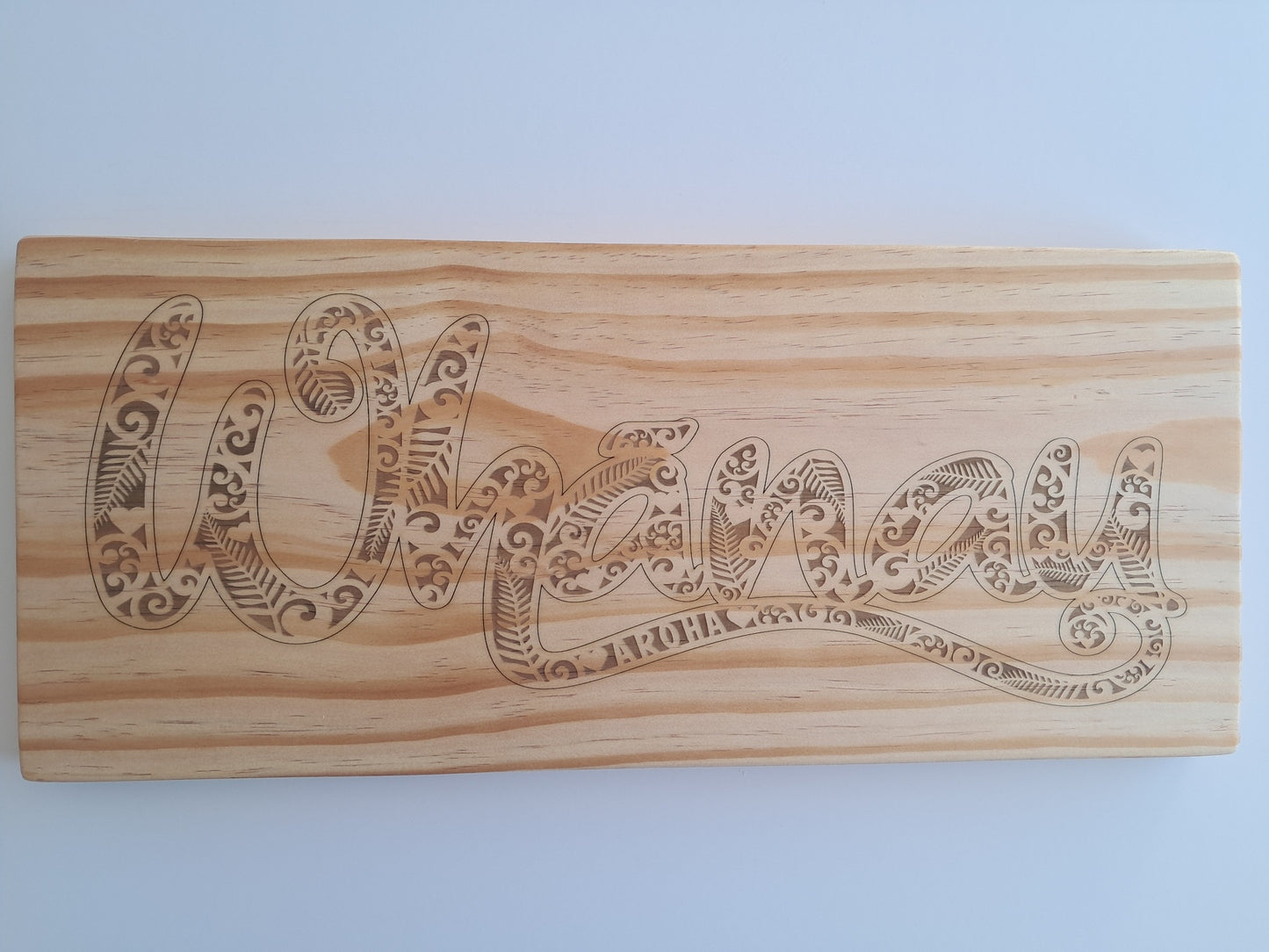 Whanau - Engraved Wall Art - NZ Made