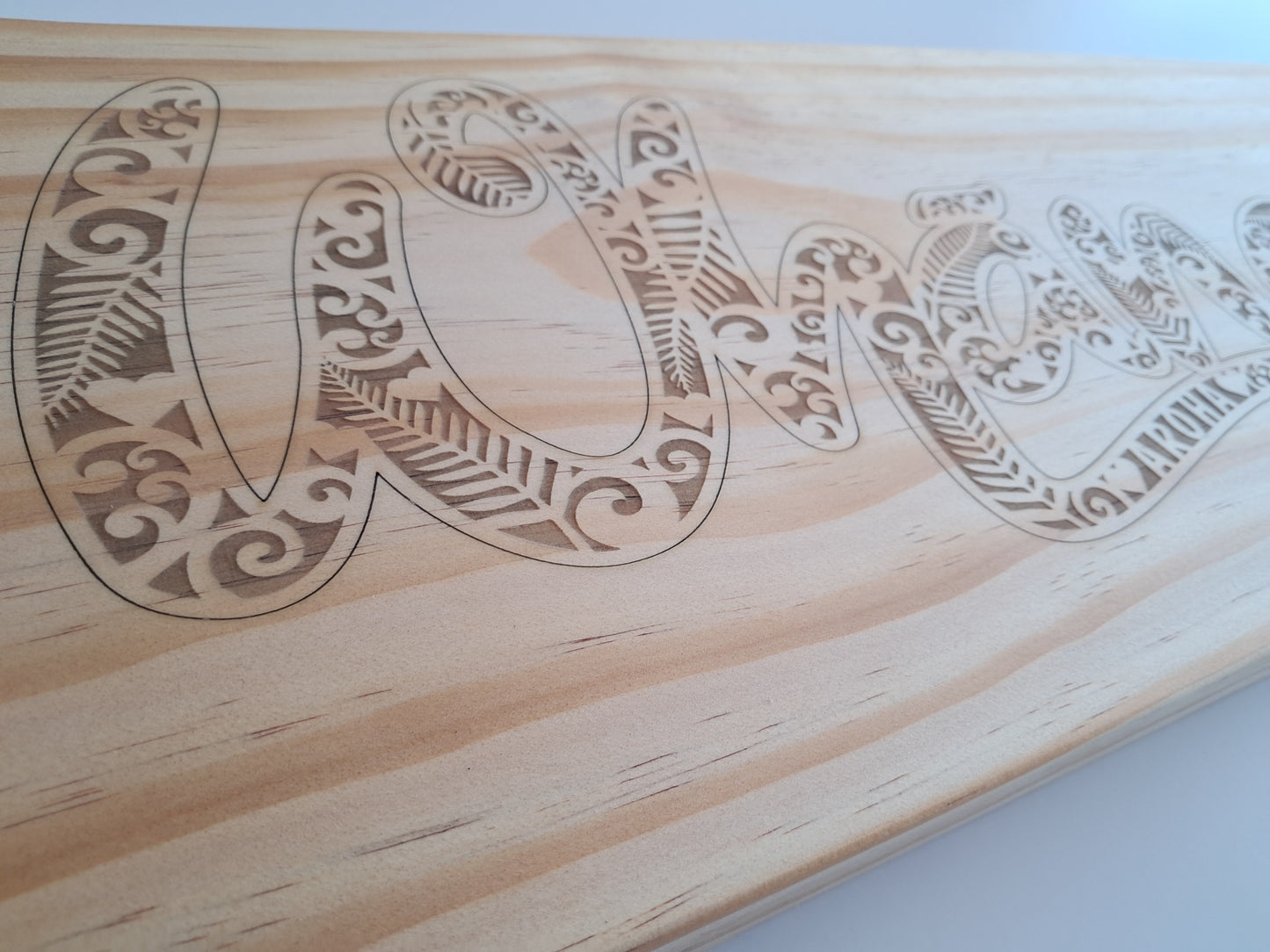 Whanau - Engraved Wall Art - NZ Made