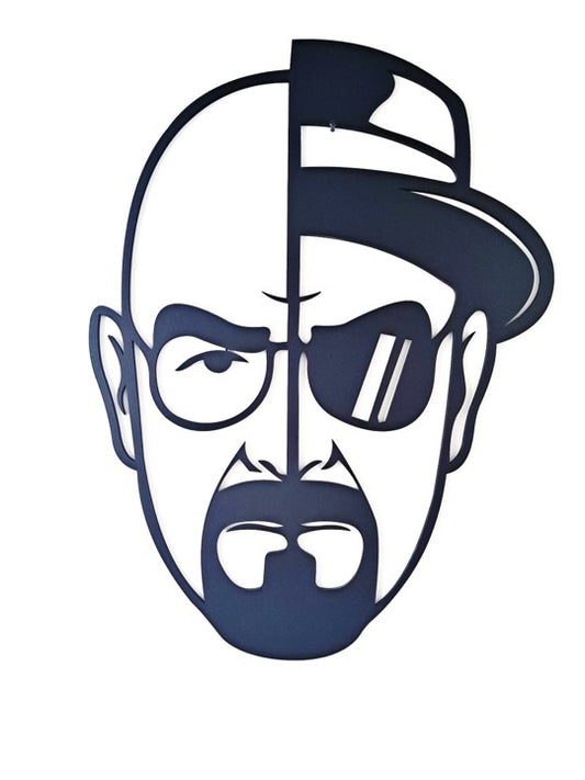 Walter White Breaking Bad - Laser Cut Wall Art - Urban Vibe Studio