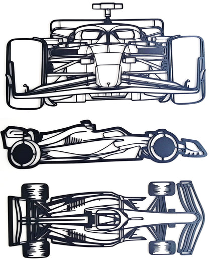Three Car F1 Combo Bundle - Laser Cut Wall Art - Urban Vibe Studio