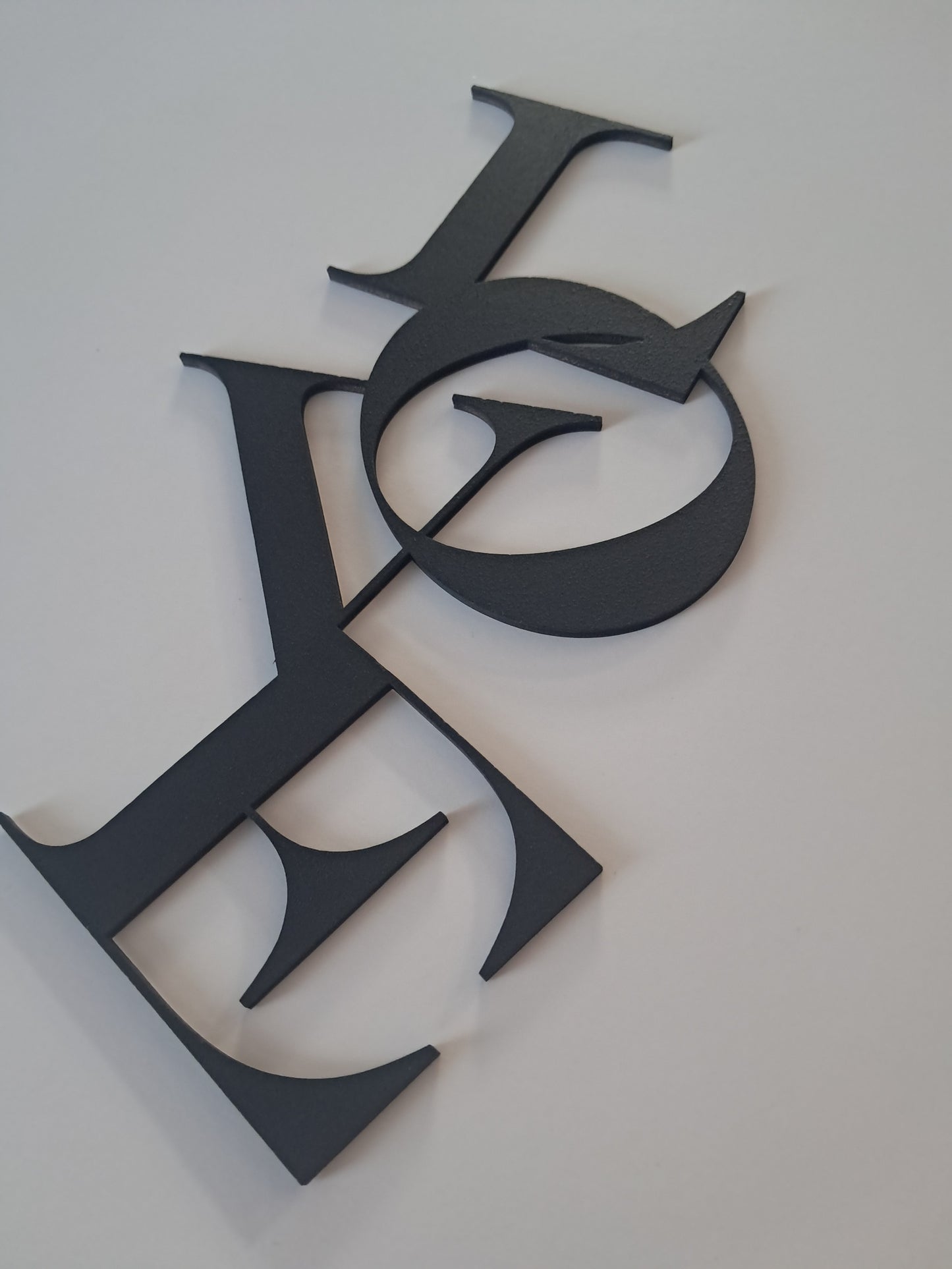 LOVE - Laser Cut Wall Art - NZ Made