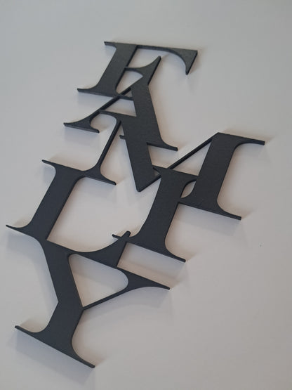 FAMILY - Laser Cut Wall Art - NZ Made